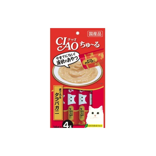 チャオちゅーる　まぐろ タラバガニ　４本
