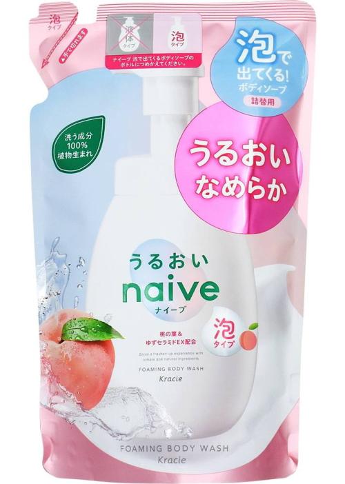 ナイーブボディ泡うるおい替 ４８０ｍｌ