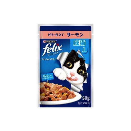 フィリックスパウチ　成猫 サーモン　５０ｇ