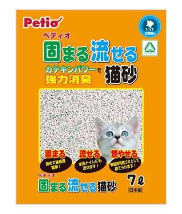 固まる流せる猫砂 ７Ｌ