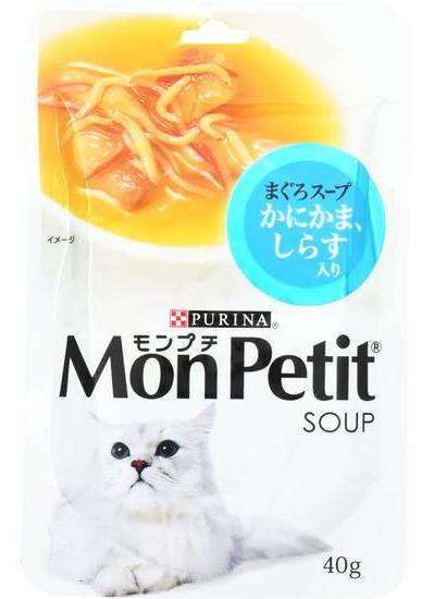 モンプチ　パウチスープ まぐろ　４０ｇ