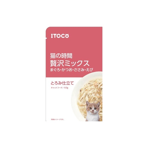 猫の時間Ｐまぐろ・かつお えび６０ｇ