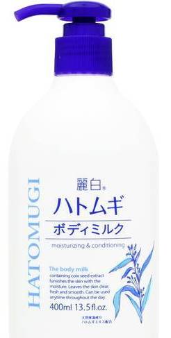 麗白　ハトムギボディミルク ４００ｍｌ