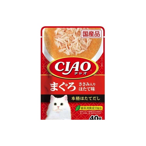 チャオ　マグロササミホタテ ４０ｇ