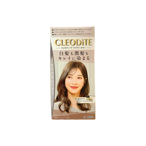 クレオＤクリアリーカラー セピアグレージュ