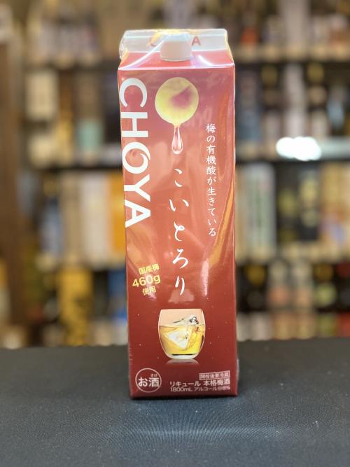 チョーヤ こいとろり梅酒 8度 1.8L 紙パック