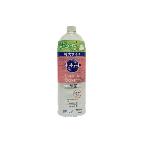 キュキュット　除菌　フラワー ７００ｍｌ　詰替え