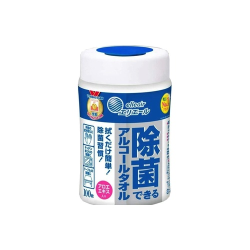 Ｅ除菌アルコールタオル 本体１００枚