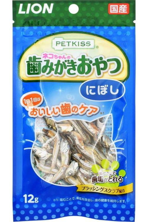 ネコちゃんの歯みがきおやつ にぼし