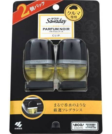 サワデークルマ専用クリップ パルファムノア２Ｐ