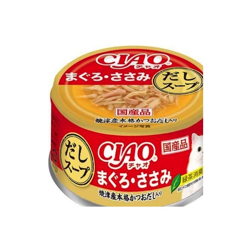 ＣＩＡＯだしスープ缶まぐろ ささみ