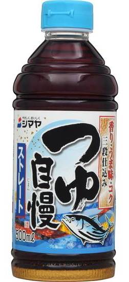 つゆ自慢ストレート ５００ｍｌ