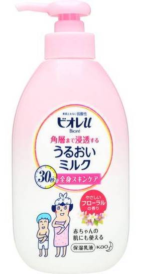 ビオレｕボディミルク　Ｆ ３００ｍｌ