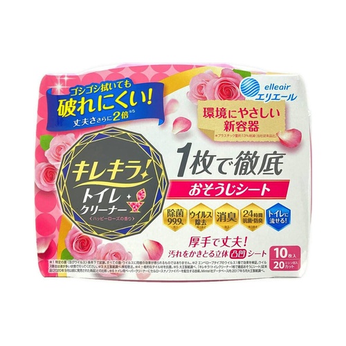 キレキラトイレシート本体 １０枚　ローズ