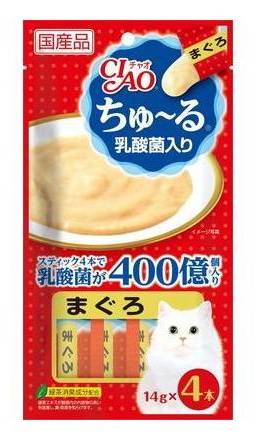 チャオちゅーる乳酸菌入り まぐろ　４本