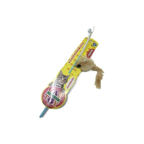 猫用じゃらしふわふわマウス 0