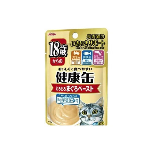 シニア１８歳健康缶パウチ ４０ｇ　まぐろペー