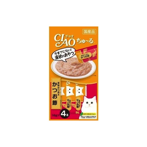 チャオちゅーる　宗田かつお かつお節　４本