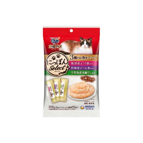三ツ星つぶリッチ ３種のお魚１０８ｇ