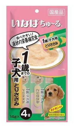 ちゅ―る子犬用とりささみ １４ｇ×４Ｐ