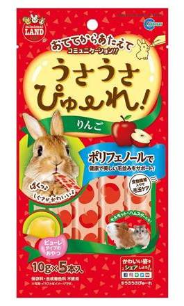 うさうさぴゅーれ りんご１０ｇ＊５本