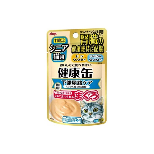 健康缶パウチ下部尿路ケア ４０ｇ　シニア猫用