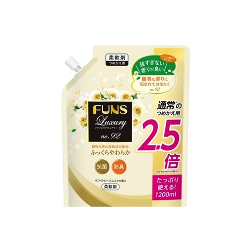 ＦＵＮＳ柔軟剤　特大替 １２００ｍｌ
