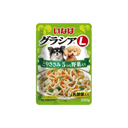 グラシアＬササミ ５つ野菜２８０ｇ
