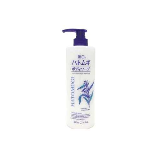 麗白　ハトムギボディソープ 本体　８００ｍｌ