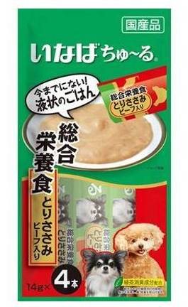 ちゅーる総合栄養食ビーフ ４Ｐ