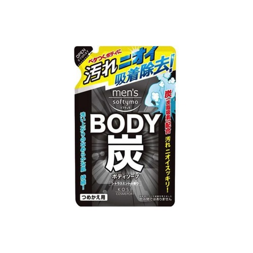 ＭＳソフティモボディ炭 ４００ｍｌ詰替