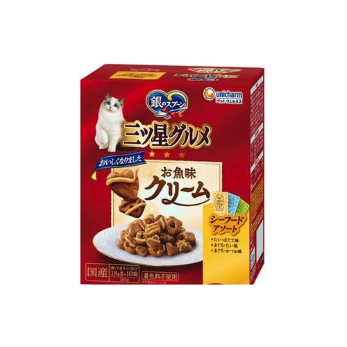 三ツ星グルメお魚クリーム シーフード　３種