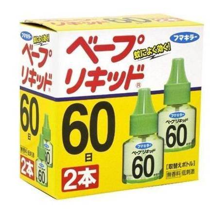 ベープリキッド　６０日 ２本入　無香料