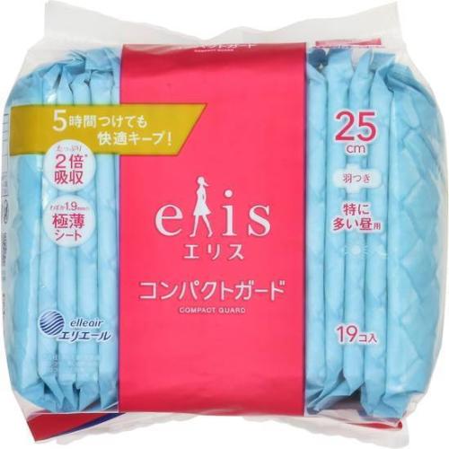 エリスコンパクトガード１９個 特に多い昼用羽つき