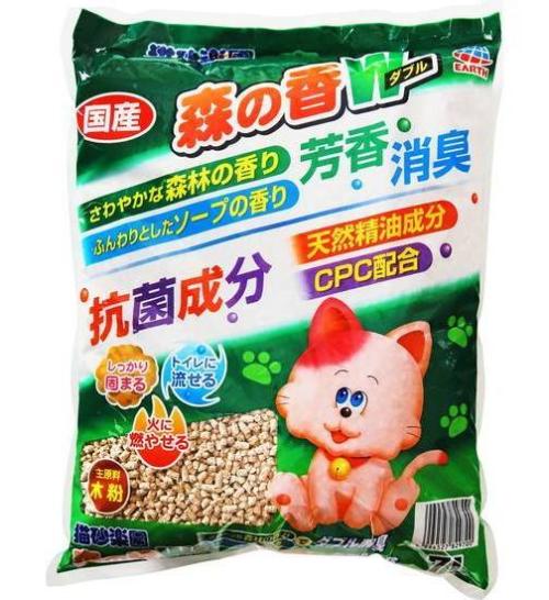 猫砂楽園森の香ダブル ７Ｌ