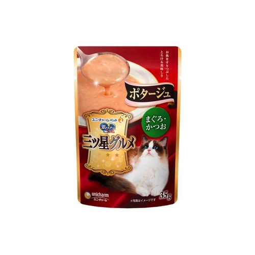 三ツ星パウチポタージ　３５ｇ まぐろ・かつお