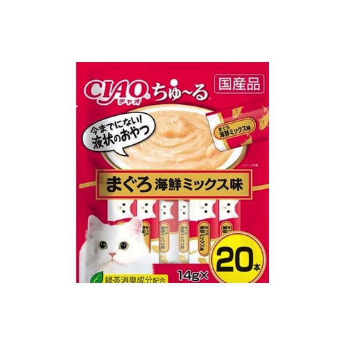 ちゅーる　まぐろ 海鮮ミックス２０本