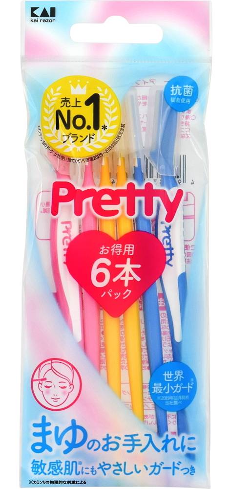 プリティーアイブロー ６本入