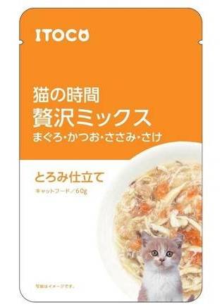猫の時間Ｐまぐろ・かつお さけ６０ｇ