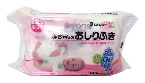 赤ちゃんのお尻ふき ８０枚Ｘ３Ｐ
