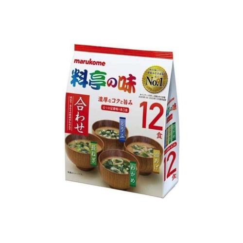 お徳用料亭の味みそ汁 １２食