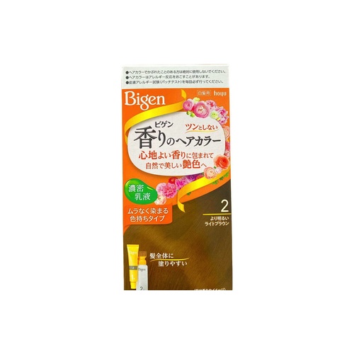 ビゲン香りＨＣ乳液２ より明るいライトブ