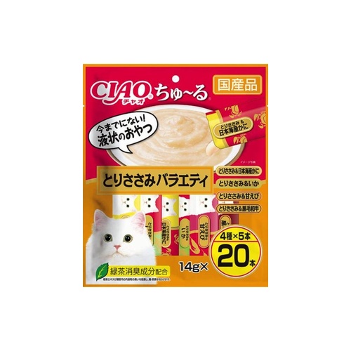 ちゅーる　とりささみ バラエティ　２０本