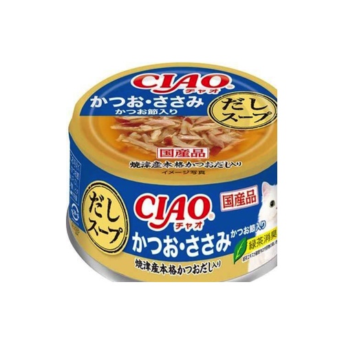 ＣＩＡＯだしスープ缶かつお ささみかつお節
