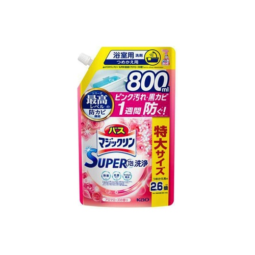 バスマジ泡洗浄ローズスパ ８００ｍｌ