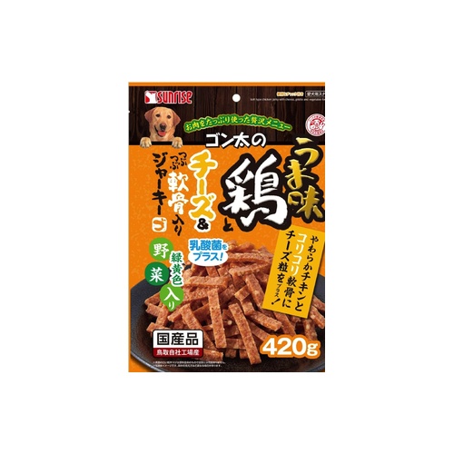 うま味鶏チーズ軟骨入り 緑黄色野菜４２０ｇ