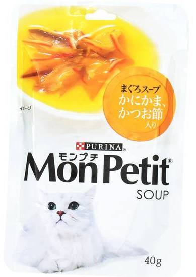 モンプチ　パウチスープ かつお節　４０ｇ