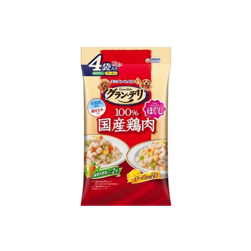 グランデリ鶏ささみ４Ｐ ほぐしバラエティー