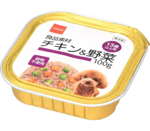 １３歳以上用チキン＆野菜 １００ｇ