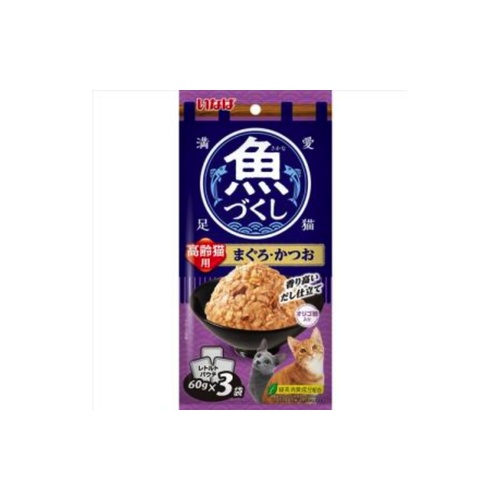 魚づくしシニアまぐろ３Ｐ かつお